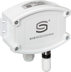 Aufputzfeuchte- und Temperaturfühler HYGRASGARD AFTF-U NTC1,8K, mit Kunststoff-Sinterfilter - S+S Regeltechnik