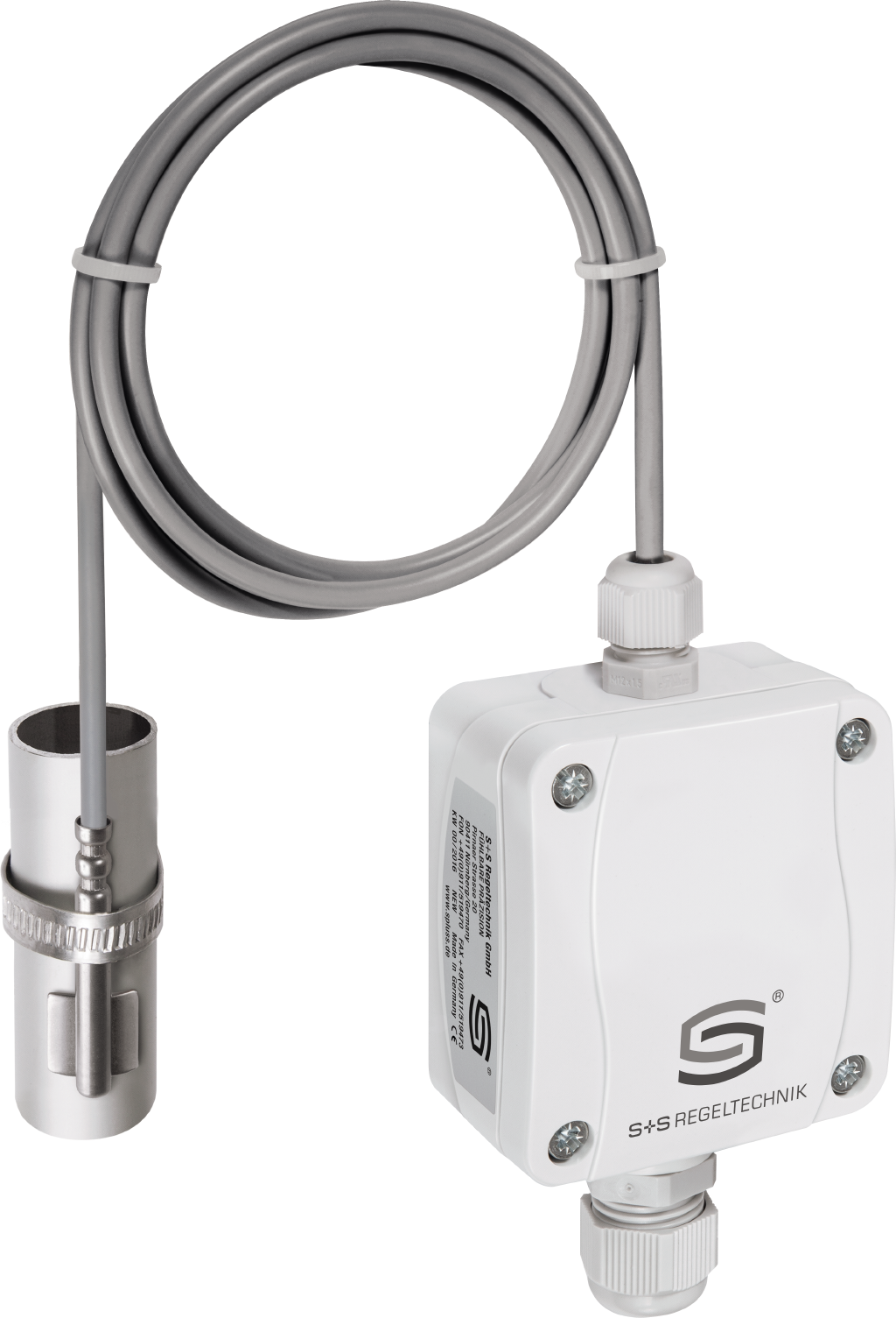Anlegetemperaturfühler / Rohranlegemessumformer THERMASGARD ALTM2-I - S+S Regeltechnik