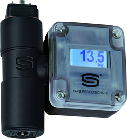 Displaymodul für Druckmessumformer LCD-SHD-Modbus, mit LCD-Anzeige - S+S Regeltechnik