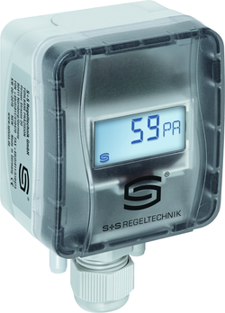 Druck- Differenzdruck- und Volumenstrommessumformer PREMASGARD 2126-SD LCD, mit LCD-Anzeige - S+S Regeltechnik