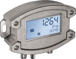 Druck- und Differenzdruckmessumformer / -schalter PREMASREG 7115-UW VAQ LCD, mit LCD-Anzeige - S+S Regeltechnik