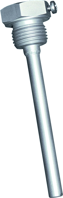 Tauchhülse aus Edelstahl Tauchhülsen TH08-VA NPT 10in - S+S Regeltechnik