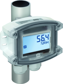 Taupunktwächter HYGRASGARD TW-Modbus-T3 LCD, mit LCD-Anzeige, mit Metall-Sinterfilter - S+S Regeltechnik