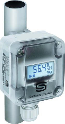 Taupunktwächter HYGRASREG TW-W LCD, mit LCD-Anzeige - S+S Regeltechnik