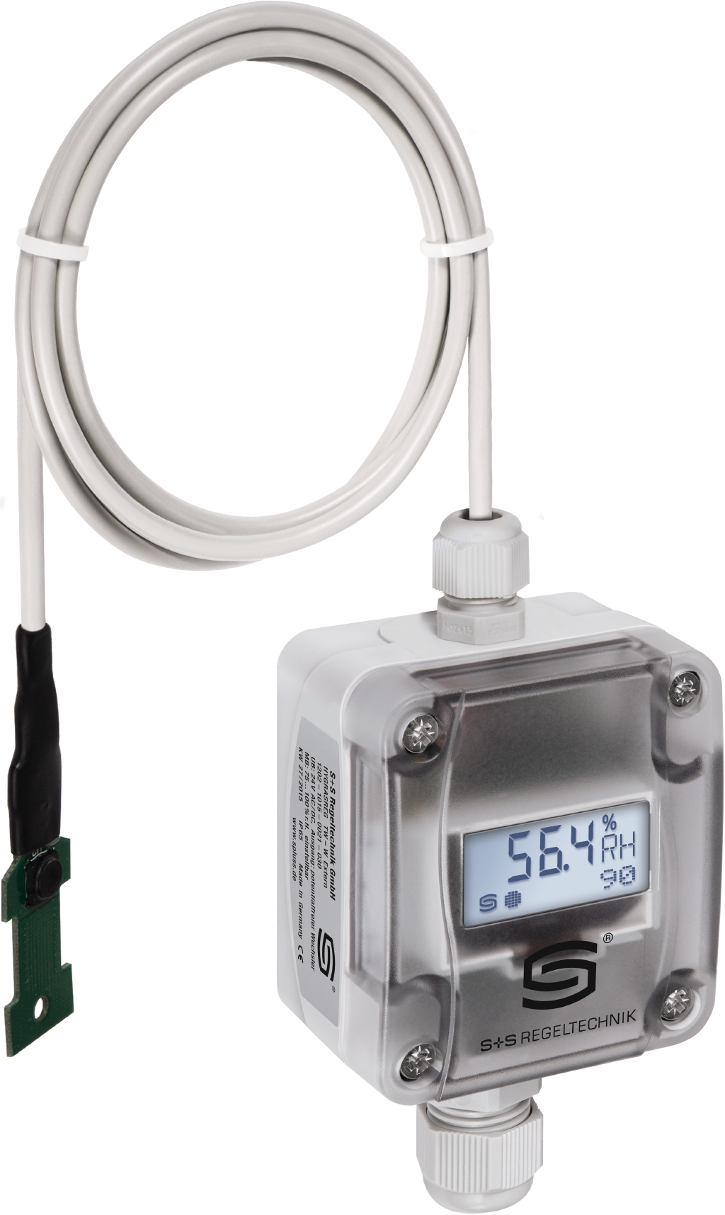 Taupunktwächter HYGRASREG TW-W-extern LCD, mit LCD-Anzeige - S+S Regeltechnik