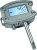 HYGRASGARD AFTF-20-U VAQ LCD, mit geöffneter Abdeckung, mit Metall-Sinterfilter - S+S Regeltechnik
