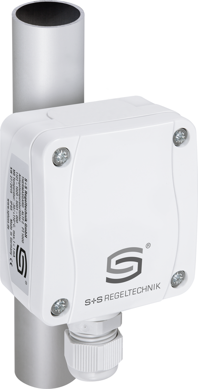 Rohranlegefühler im Aufputzgehäuse