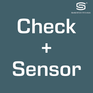 Wartung inkl. Kalibrierung + Sensortausch mit Schriftzug „Check + Sensor“