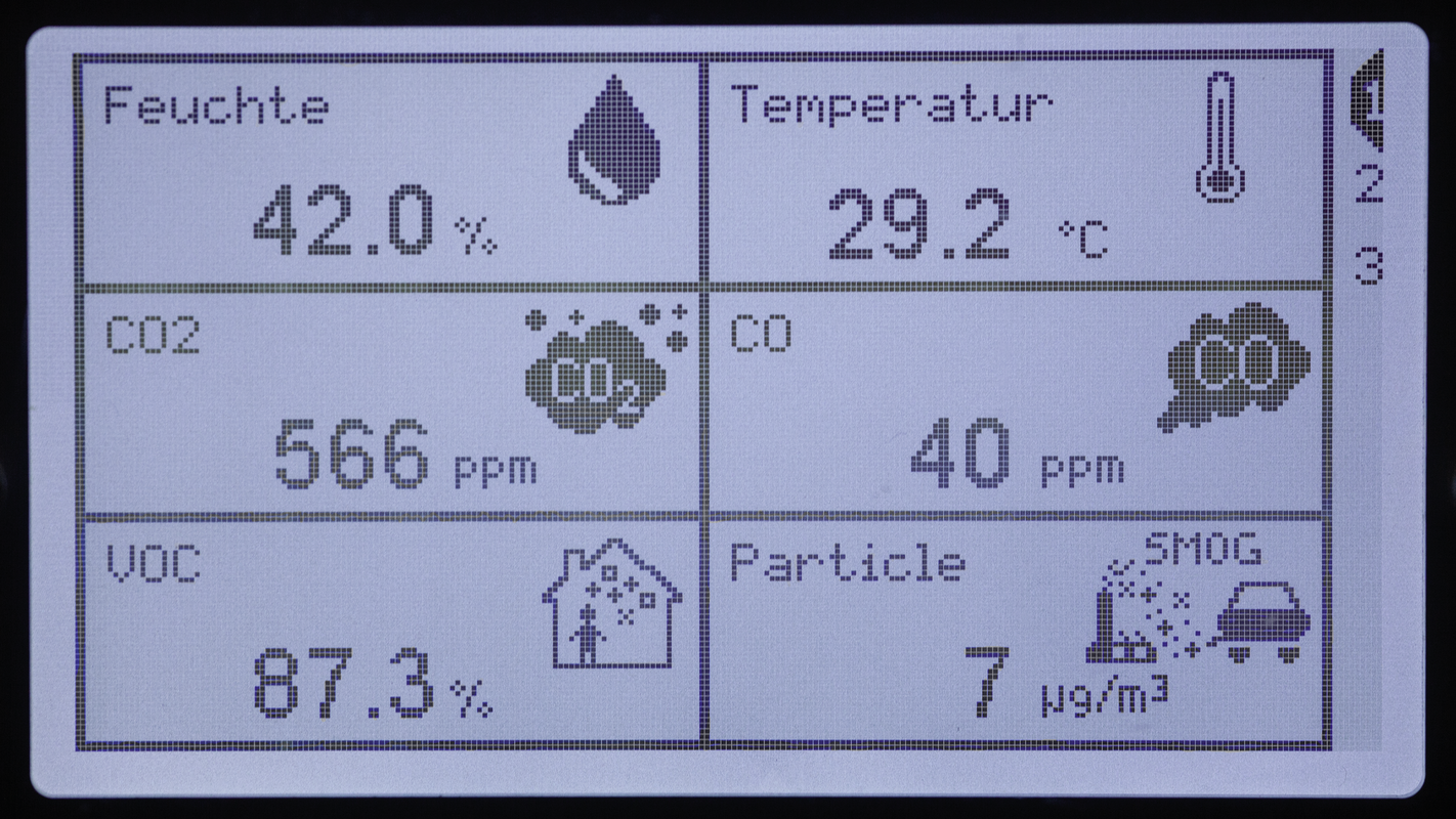 Multi-Sensor Modbus AMS02-MODBUS LCD