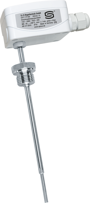 Einschraubfühler mit Metallrohr