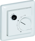 Raumtemperaturfühler mit Bedienelementen im Flächenschalterprogramm THERMASGARD FSTF KTY81-210 P D4 - S+S Regeltechnik