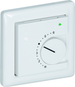 Raumtemperaturfühler mit Bedienelementen im Flächenschalterprogramm THERMASGARD FSTF NTC20K P L T - S+S Regeltechnik