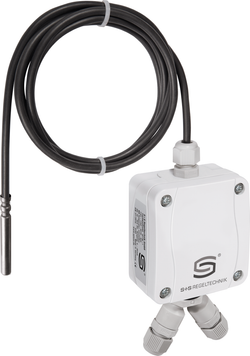 Hülsenfühler mit Temperaturmessumformer THERMASGARD HFTM-Modbus-SD - S+S Regeltechnik