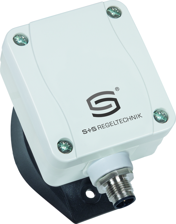 HYGRASGARD KAVTF-U, mit geöffneter Abdeckung, mit Metall-Sinterfilter - S+S Regeltechnik