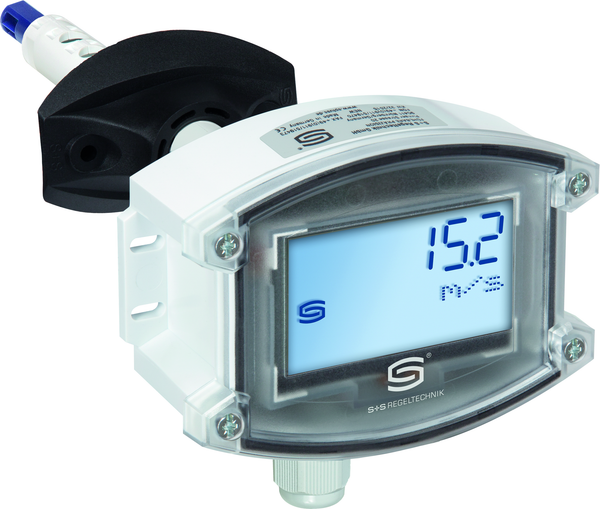 Strömungswächter RHEASGARD KLGF-U LCD, mit LCD-Anzeige - S+S Regeltechnik