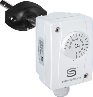 Temperaturregler mit Schutzrohr und Einstellrad