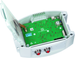THERMASGARD MWTM-ECATP 0,4m LCD, mit geöffneter Abdeckung und LCD-Anzeige - S+S Regeltechnik