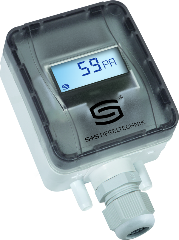 PREMASGARD 2121-SD LCD, mit geöffneter Abdeckung - S+S Regeltechnik