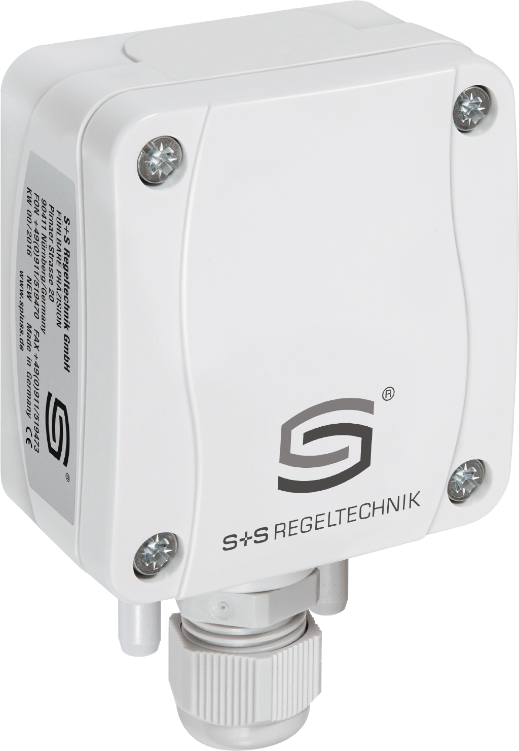 Druck- Differenzdruck- und Volumenstrommessumformer PREMASGARD 2125 - S+S Regeltechnik