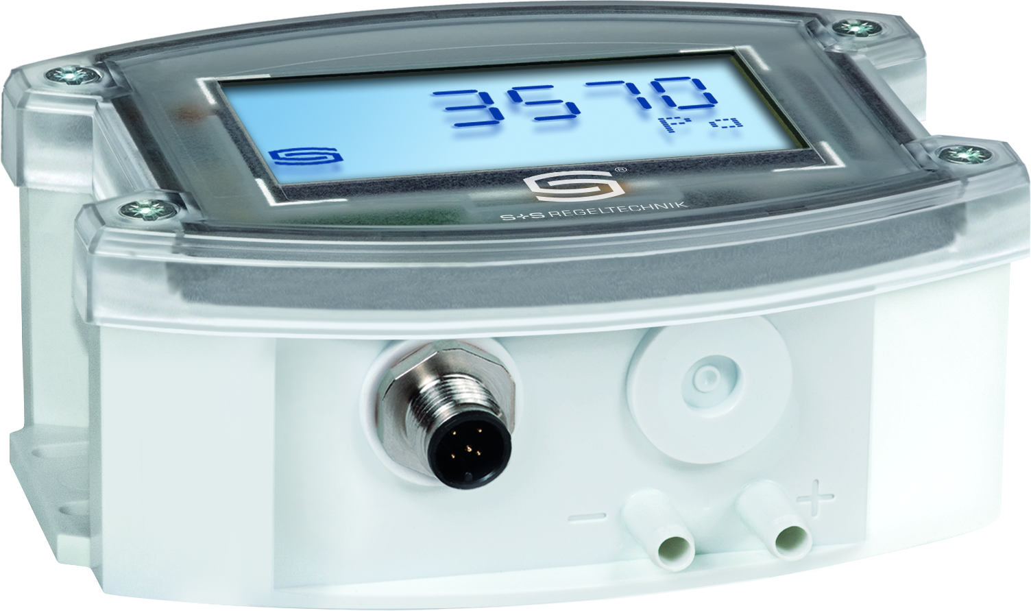 PREMASGARD 7110-I Q LCD, Anschlussseite des Geräts - S+S Regeltechnik