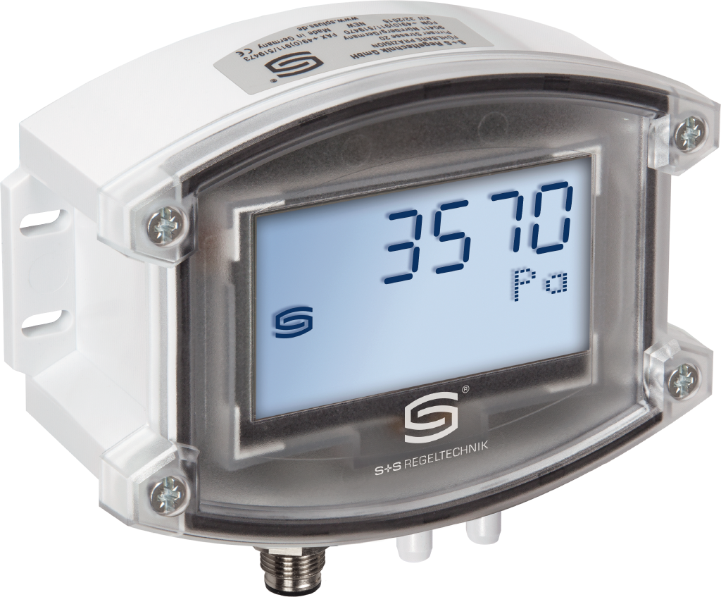 Druck- und Differenzdruckmessumformer PREMASGARD 7110-U Q LCD, mit LCD-Anzeige - S+S Regeltechnik