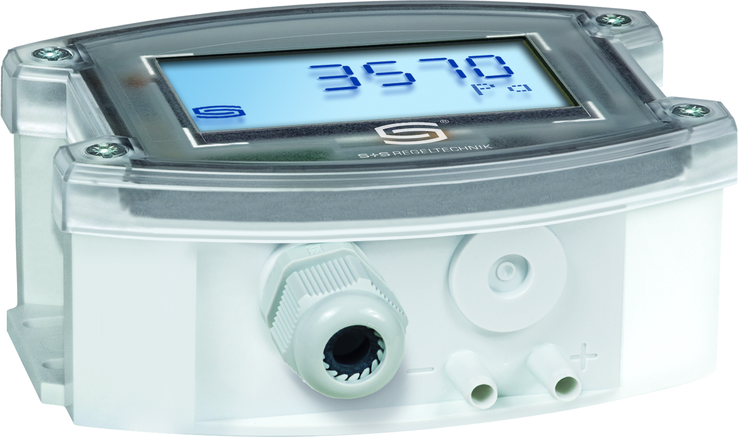 PREMASGARD 7115-I LCD, Anschlussseite des Geräts - S+S Regeltechnik