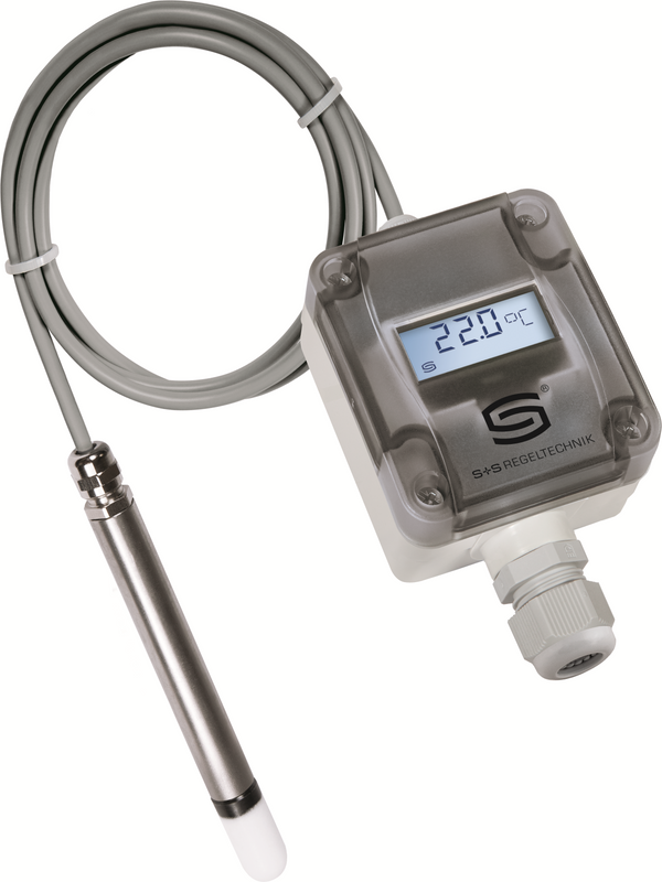 THERMASGARD RPTM1-A LCD, mit geöffneter Abdeckung - S+S Regeltechnik