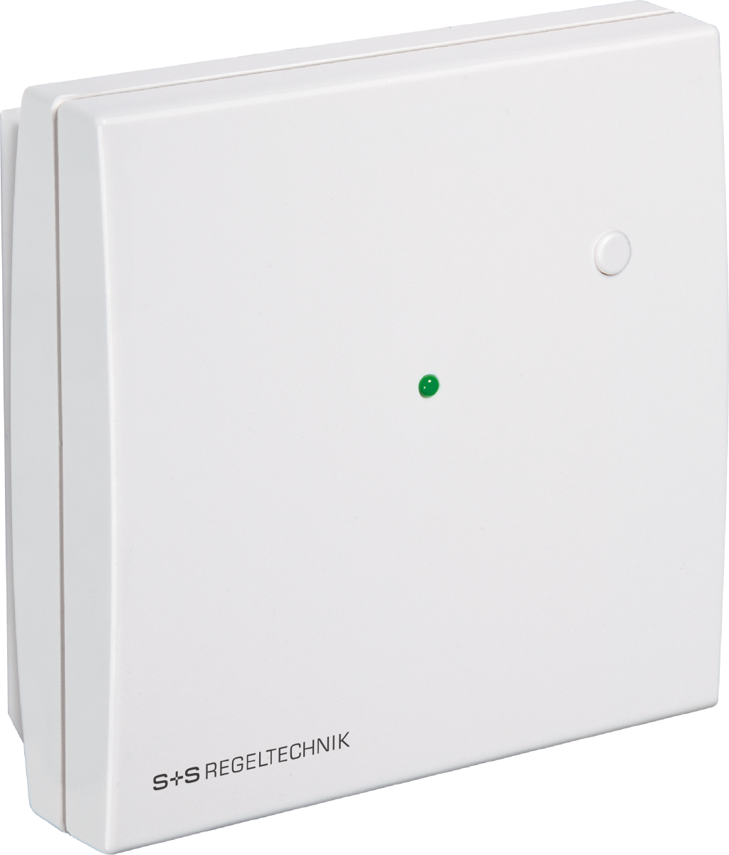 Raumtemperaturfühler mit Bedienelement THERMASGARD RTF NTC10K L T - S+S Regeltechnik