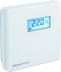 Raumtemperaturmessumformer THERMASGARD RTM1-U LCD, mit LCD-Anzeige - S+S Regeltechnik
