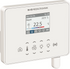 RYMASKON RYM 1441C-RH-VOC-WMOD-LL room control device for HVAC management, displaying temperature and control options.
