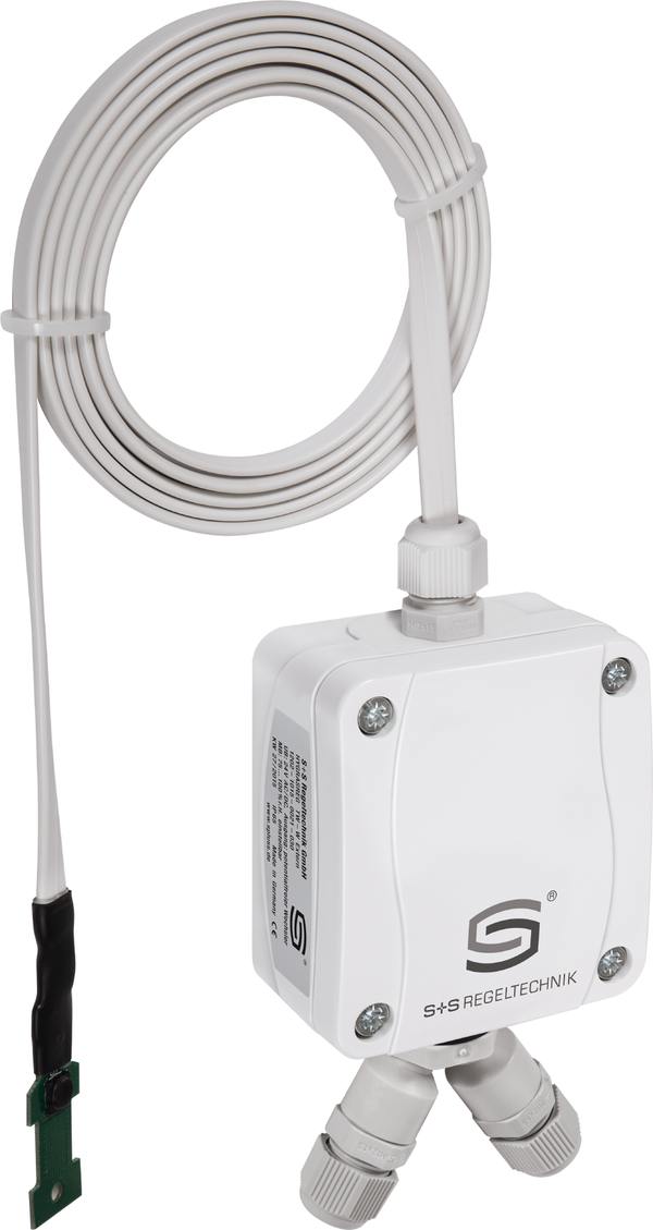 Taupunktwächter HYGRASGARD TW-Modbus extern, mit Metall-Sinterfilter - S+S Regeltechnik