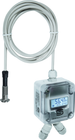 Vitrinen-Feuchte- und Temperaturfühler HYGRASGARD VFTF-Modbus LCD, mit LCD-Anzeige, mit Metall-Sinterfilter - S+S Regeltechnik